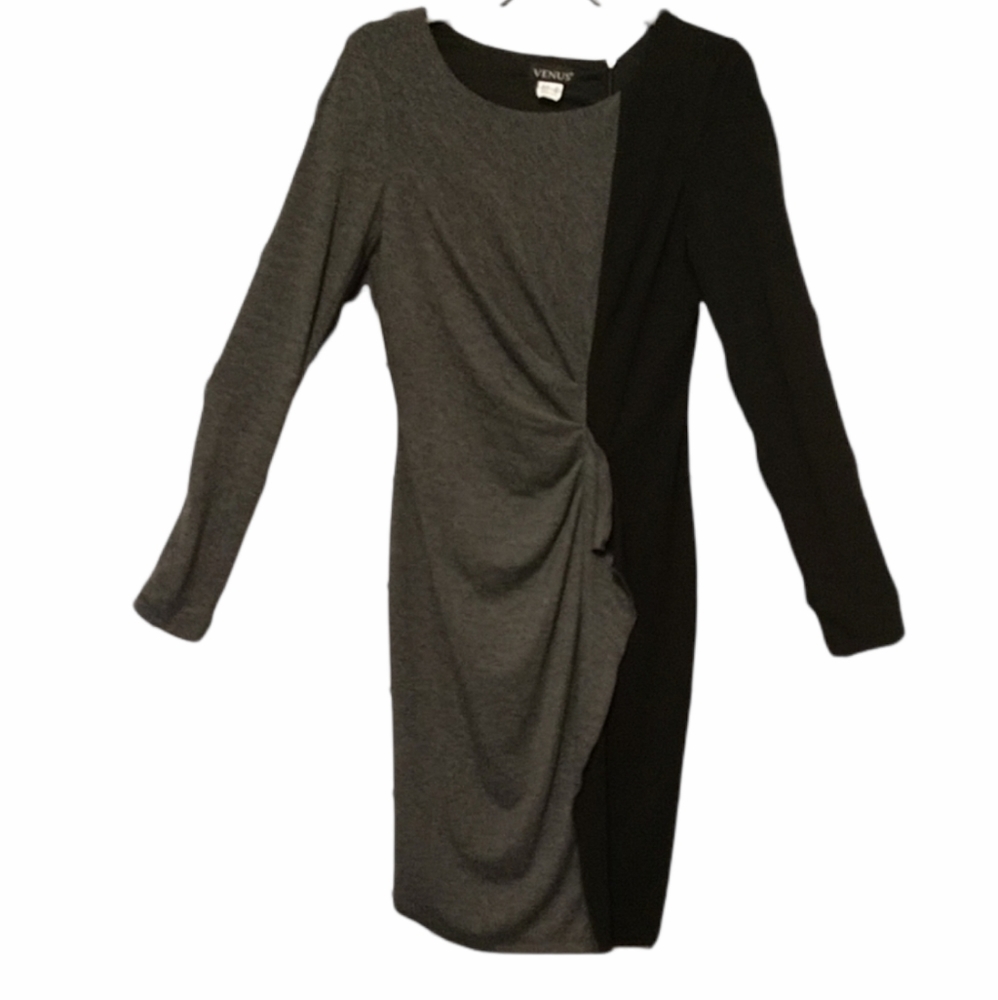 Black & Gray Venus Dress sz 10